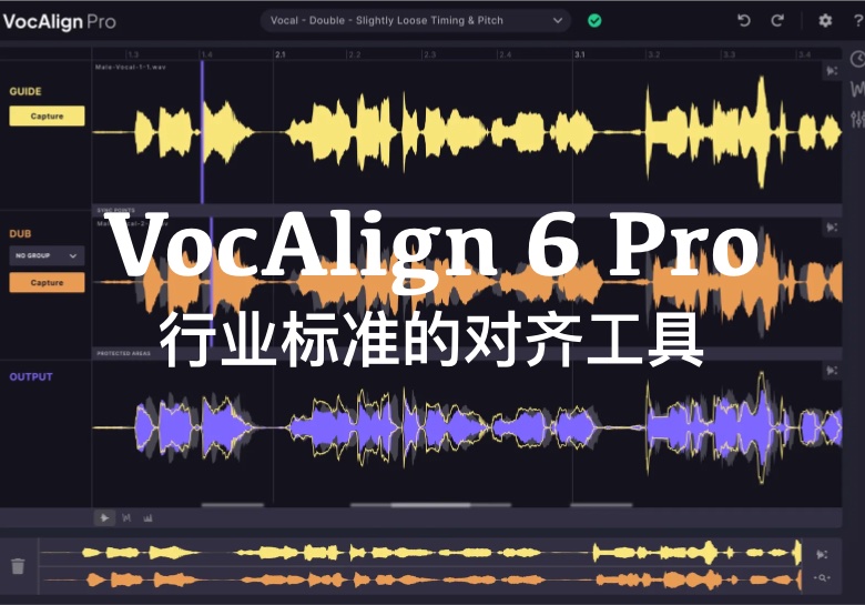 VocAlign 6 Pro 中英对照操作手册最新版本ARA2等操作手册-PA / Mix Studio