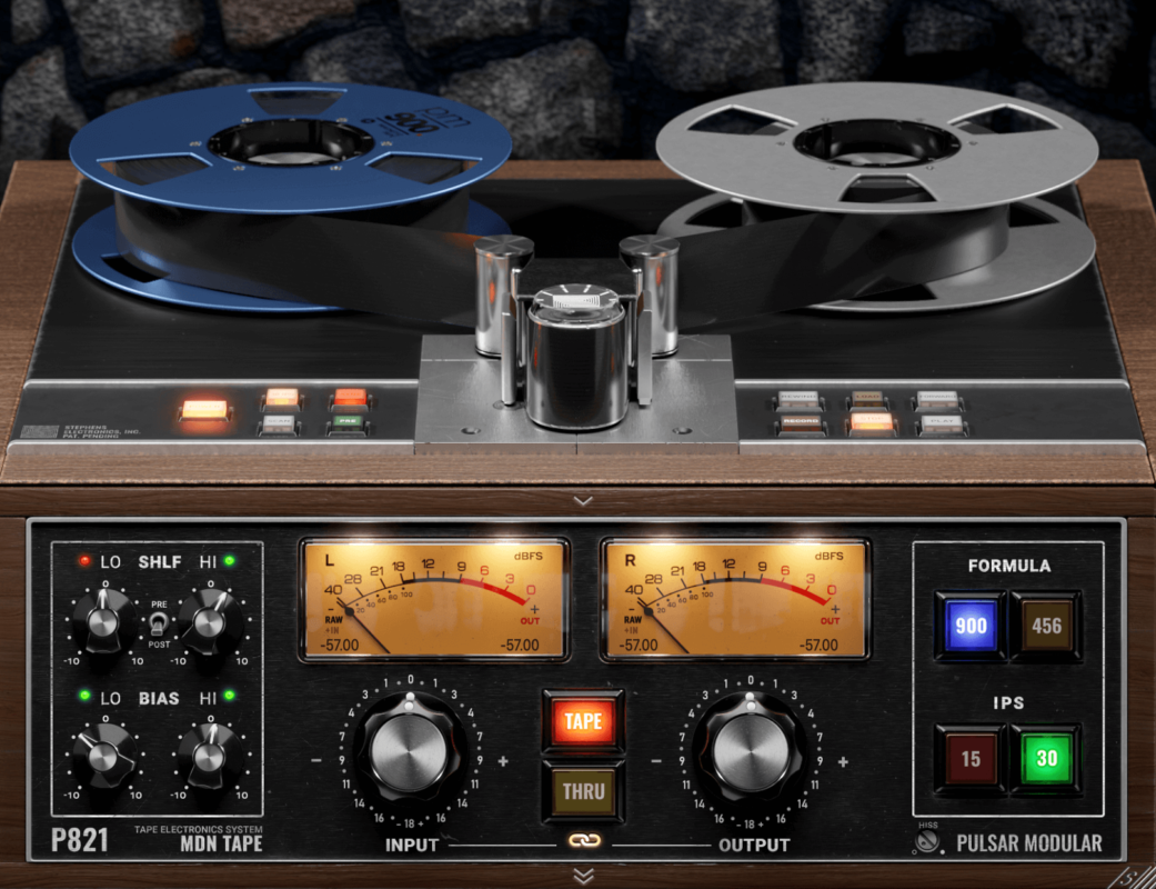 图片[1]-P821 MDN Tape 极具实用性的磁带机效果器（Win/Mac）已验证一键安装完美激活-PA / Mix Studio